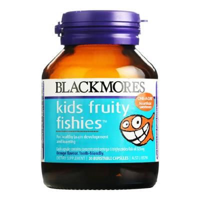 澳洲Blackmores澳佳宝儿童果味鱼油30粒